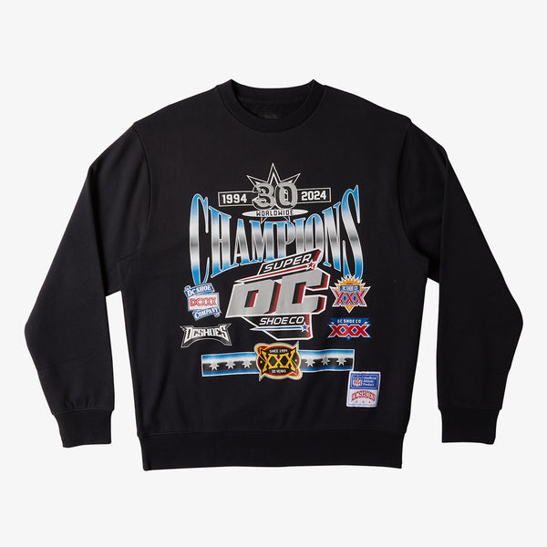 DC SHOES OLD CHAMPS CREW BLACK