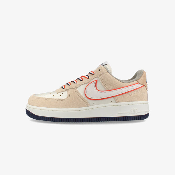 NIKE WMNS AIR FORCE 1 '07 LX 【ATHLETIC CLUB】 SAIL/WHITE/QATMEAL/RUSH ORANGE