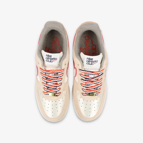 NIKE WMNS AIR FORCE 1 '07 LX 【ATHLETIC CLUB】 SAIL/WHITE/QATMEAL/RUSH ORANGE