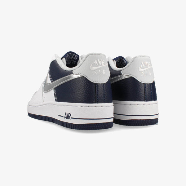 NIKE AIR FORCE 1 LV8 GS 【DALLAS COWBOYS】 WHITE/MIDNIGHT NAVY/PURE PLATINUM/METALLIC SILVER