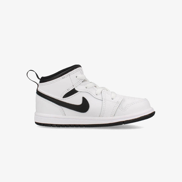 NIKE AIR JORDAN 1 MID TD WHITE/BLACK/WHITE