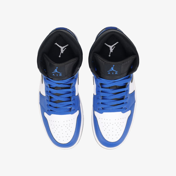 NIKE AIR JORDAN 1 MID GAME ROYAL/BLACK/WHITE