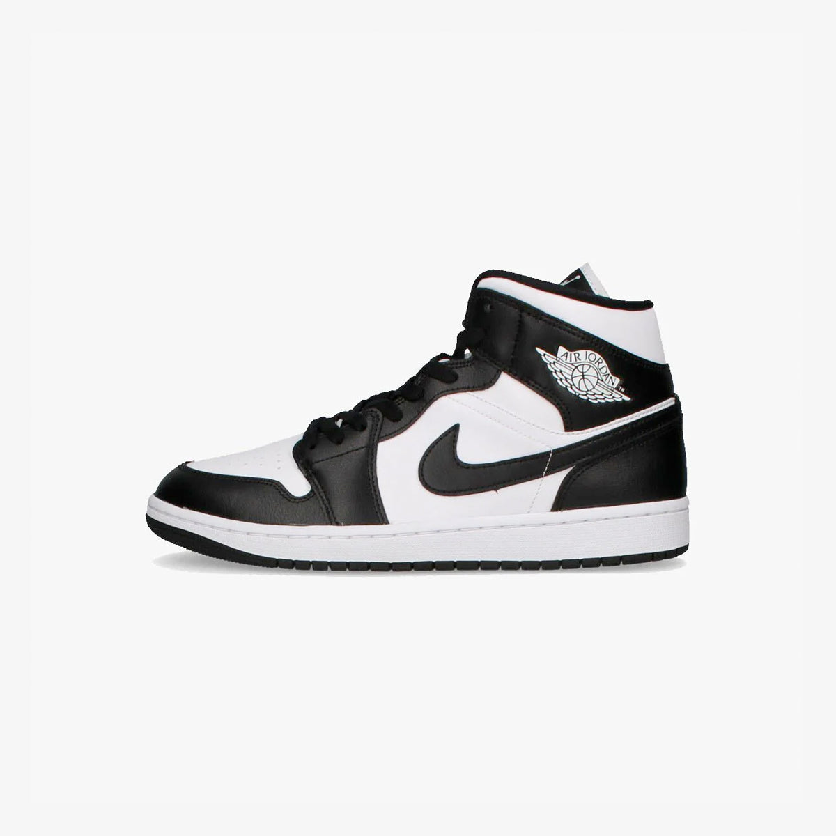 NIKE WMNS AIR JORDAN 1 MID WHITE/BLACK/WHITE dv0991-101-l