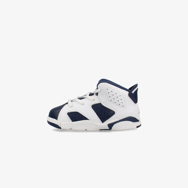 NIKE AIR JORDAN 6 RETRO TD 【OLYMPIC】 WHITE/VARSITY RED/MIDNIGHT NAVY