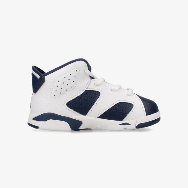 NIKE AIR JORDAN 6 RETRO TD 【OLYMPIC】 WHITE/VARSITY RED/MIDNIGHT NAVY