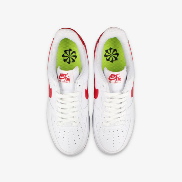 NIKE WMNS AIR FORCE 1 '07 NEXT NATURE WHITE/GYM RED/WHITE/VOLT