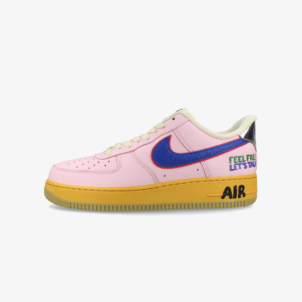 NIKE AIR FORCE 1 LOW 【FEEL FREE LET'S TALK】 PINK/TAN/ORANGE/BLUE