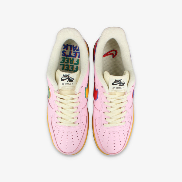 NIKE AIR FORCE 1 LOW 【FEEL FREE LET'S TALK】 PINK/TAN/ORANGE/BLUE