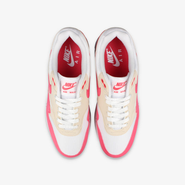 NIKE WMNS AIR MAX 1 WHITE/ASTER PINK/LIGHT OREWOOD BROWN/BLACK