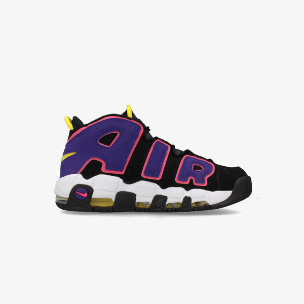 NIKE AIR MORE UPTEMPO '96 【COURT PURPLE】 BLACK/COURT PURPLE/HYPER PINK/MULTI COLOR