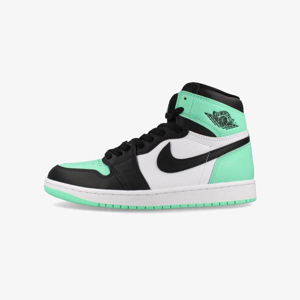 NIKE AIR JORDAN 1 RETRO HIGH OG WHITE/BLACK/GREEN GLOW