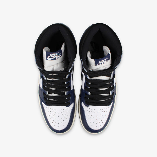 NIKE AIR JORDAN 1 HIGH OG MIDNIGHT NAVY/BLACK/WHITE/SAIL