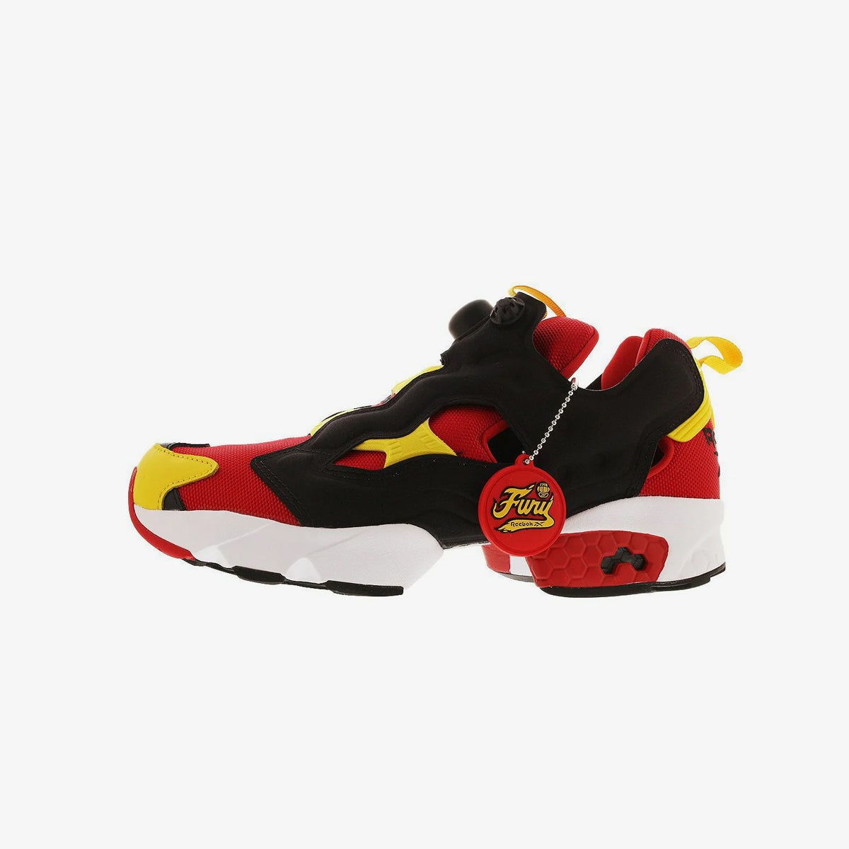 Reebok INSTA PUMP FURY OG MU SCARLET/BLACK/TOXIC YELLOW eh1788