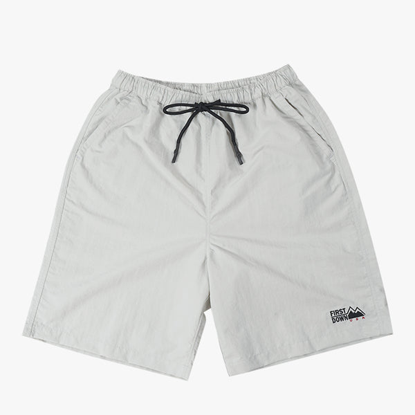 FIRST DOWN COZY SHORTS TASLAN NYLON GREY