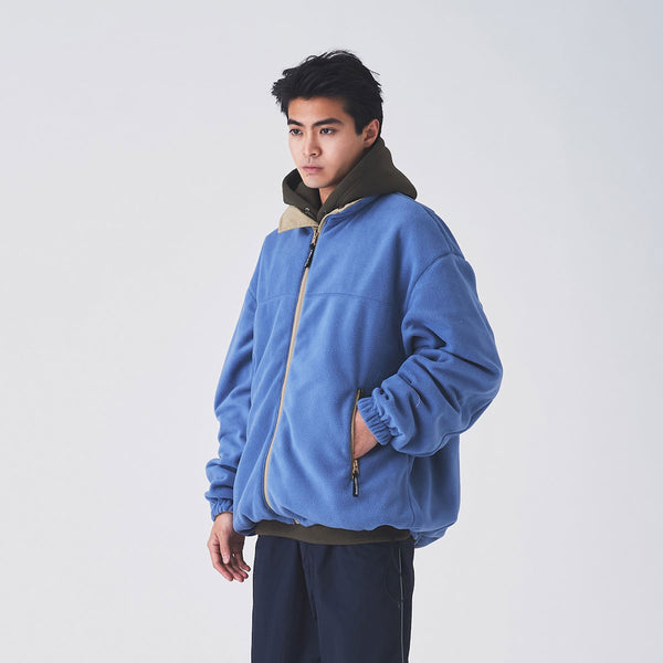 FIRST DOWN REVERSIBLE BACK FLEECE JKT