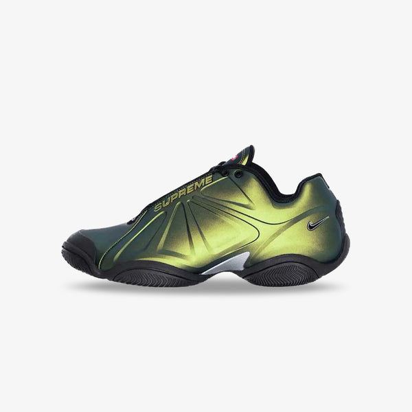 NIKE AIR ZOOM COURTPOSITE SP 【SUPREME】 METALLIC GOLD/BLACK