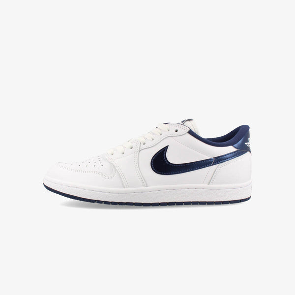 NIKE AIR JORDAN 1 LOW '85 WHITE/NAVY/WHITE