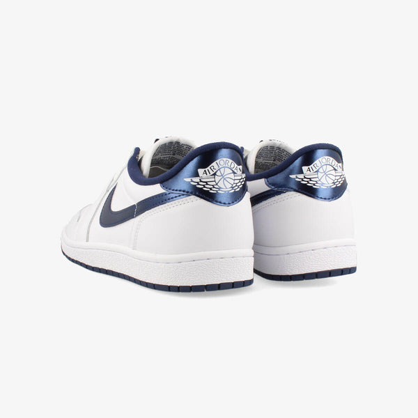 NIKE AIR JORDAN 1 LOW '85 WHITE/NAVY/WHITE