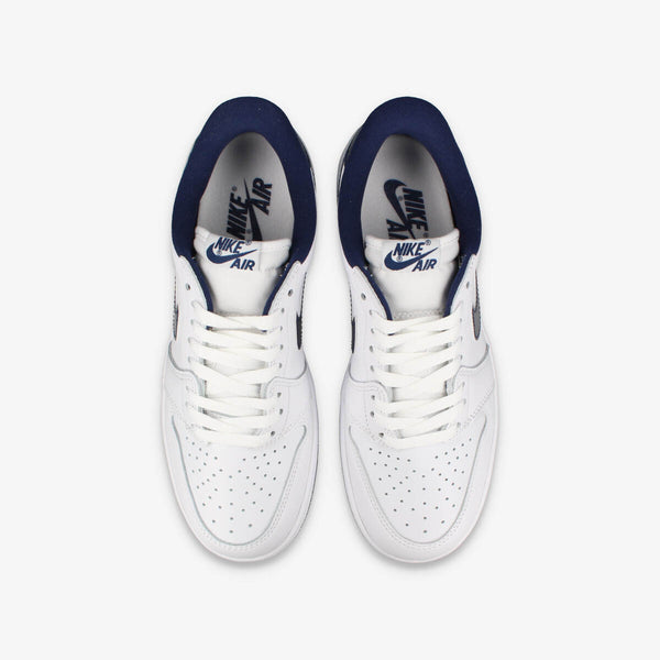 NIKE AIR JORDAN 1 LOW ‘85 WHITE/NAVY/WHITE