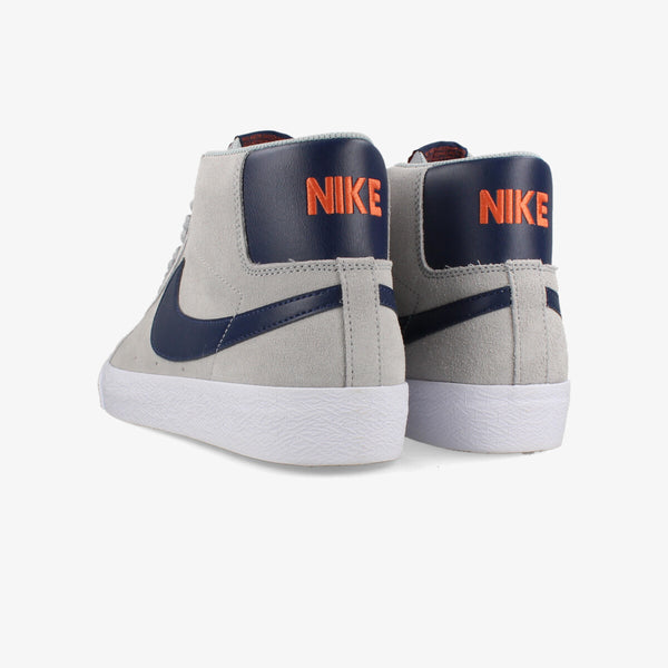 NIKE SB ZOOM BLAZER MID WOLF GREY/COSMIC CLAY/WHITE/MIDNIGHT NAVY