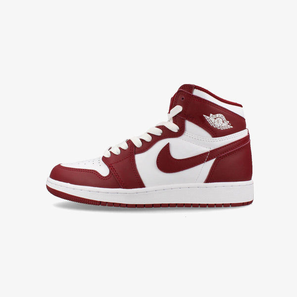 NIKE AIR JORDAN 1 RETRO HIGH OG GS WHITE/TEAM RED