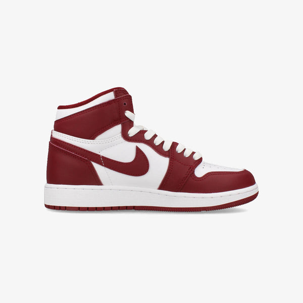 NIKE AIR JORDAN 1 RETRO HIGH OG GS WHITE/TEAM RED