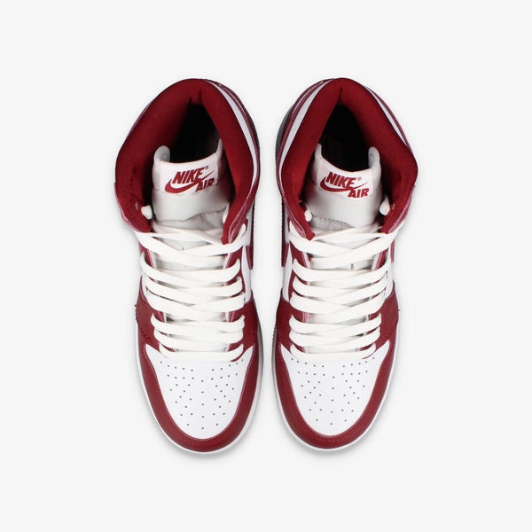 NIKE AIR JORDAN 1 RETRO HIGH OG GS WHITE/TEAM RED