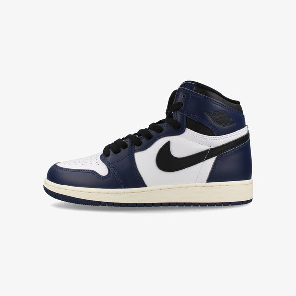 NIKE AIR JORDAN 1 HIGH OG GS MIDNIGHT NAVY/BLACK/WHITE/SAIL