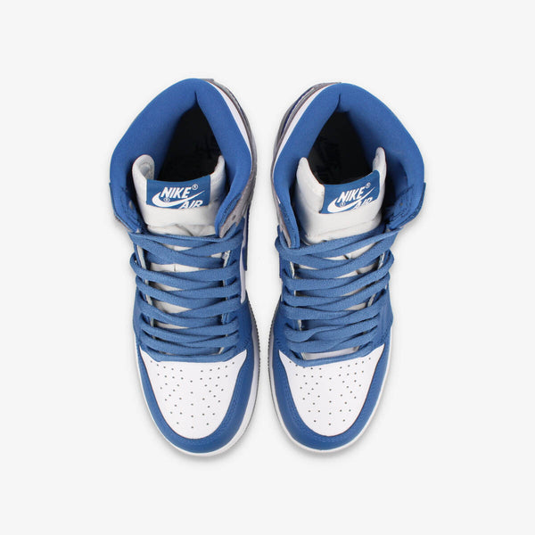 NIKE AIR JORDAN 1 RETRO HIGH OG GS 【TRUE BLUE】 TRUE BLUE/WHITE/CEMENT GREY