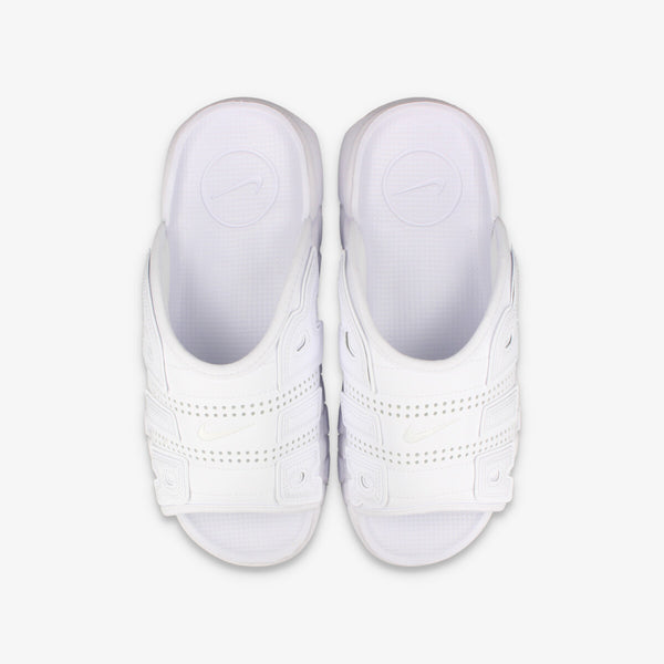 NIKE AIR MORE UPTEMPO SLIDE 【TRIPLE WHITE】 WHITE/WHITE