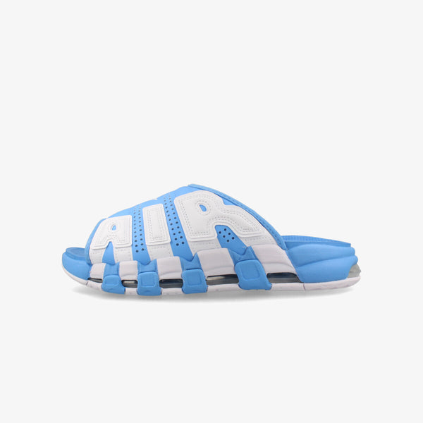 NIKE AIR MORE UPTEMPO SLIDE UNIVERSITY BLUE/UNIVERSITY BLUE/WHITE