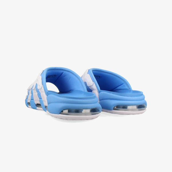 NIKE AIR MORE UPTEMPO SLIDE UNIVERSITY BLUE/UNIVERSITY BLUE/WHITE