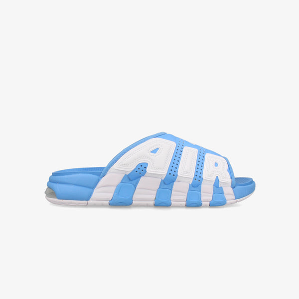 NIKE AIR MORE UPTEMPO SLIDE UNIVERSITY BLUE/UNIVERSITY BLUE/WHITE