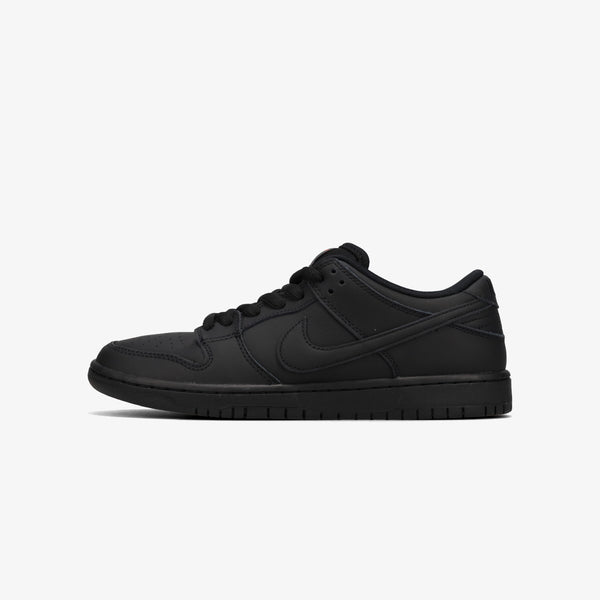 NIKE SB DUNK LOW PRO ISO 【TRIPLE BLACK】 BLACK/ANTHRACITE/SAFETY ORANGE