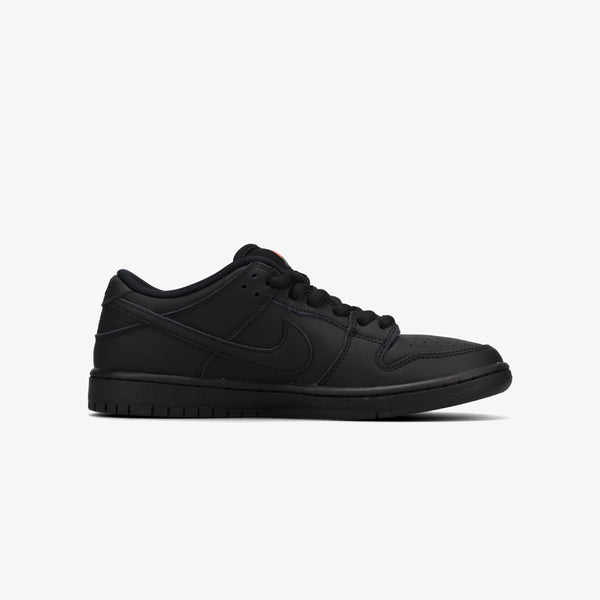 NIKE SB DUNK LOW PRO ISO 【TRIPLE BLACK】 BLACK/ANTHRACITE/SAFETY ORANGE