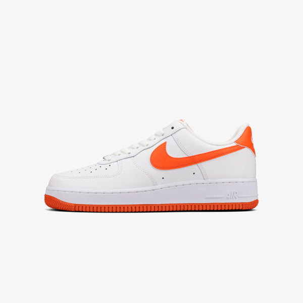 NIKE AIR FORCE 1 '07 WHITE/SAFETY ORANGE/WHITE