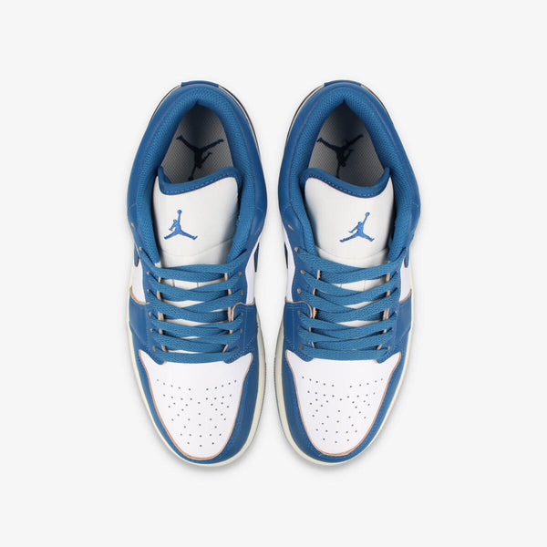 NIKE AIR JORDAN 1 LOW SE WHITE/BLUE GREY/SAIL/INDUSTRIAL BLUE