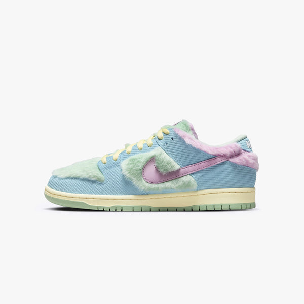 NIKE SB DUNK LOW PRO QS × VERDY 【VISTY】 BLUE GAZE/LIGHT ARCTIC PINK/BICYCLE YELLOW