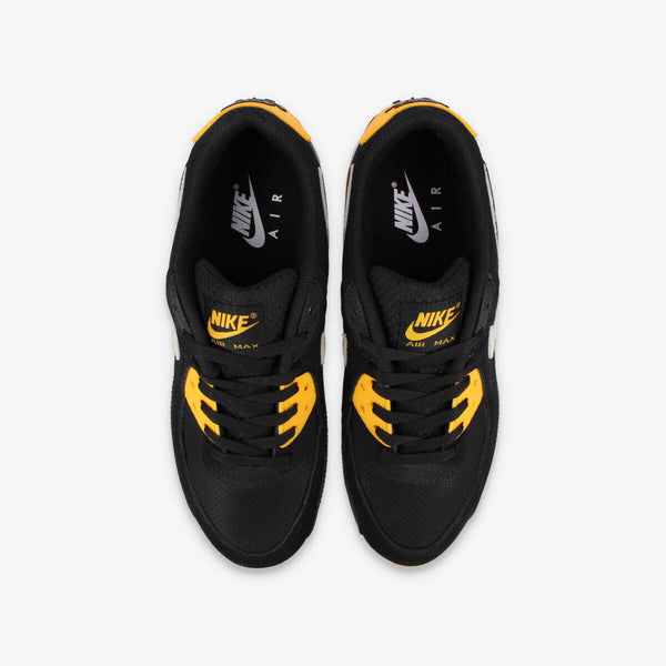 NIKE AIR MAX 90 BLACK/WHITE/UNIVERSITY GOLD