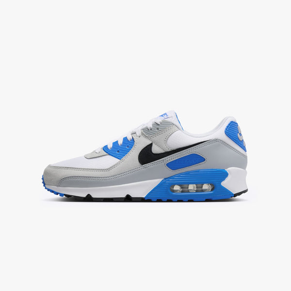 NIKE AIR MAX 90 WHITE/PHOTO BLUE/PURE PLATINUM/BLACK