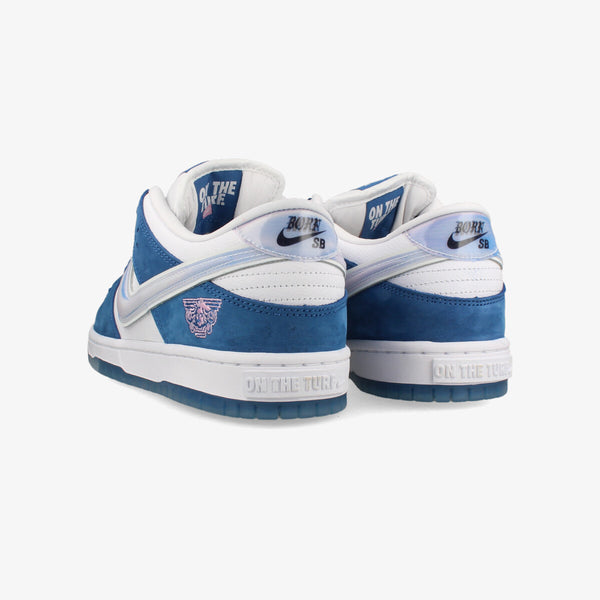 NIKE SB DUNK LOW PRO QS 【BORN X RAISED】 DEEP ROYAL BLUE/WHITE/WHITE