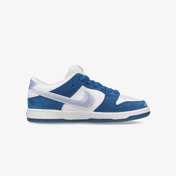 NIKE SB DUNK LOW PRO QS 【BORN X RAISED】 DEEP ROYAL BLUE/WHITE/WHITE