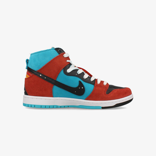 NIKE SB DUNK HI DECON QS 【DI'ORR GREENWOOD】 TURQUOISE BLUE/BLACK