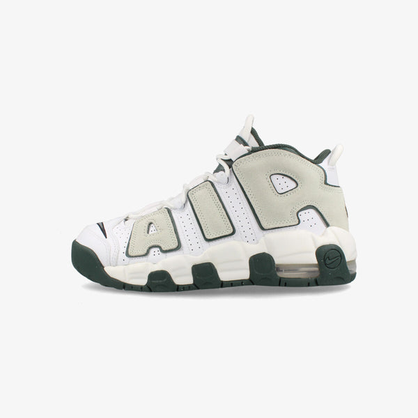 NIKE AIR MORE UPTEMPO KI GS WHITE/VINTAGE GREEN/SUMMIT WHITE/SEA GLASS