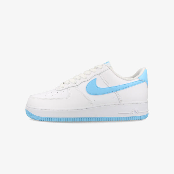 NIKE AIR FORCE 1 '07 WHITE/AQUARIUS BLUE/WHITE