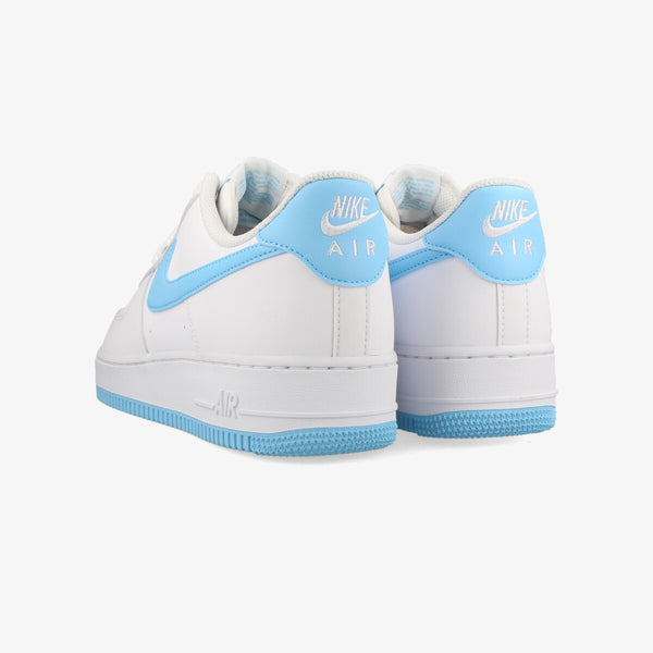 NIKE AIR FORCE 1 '07 WHITE/AQUARIUS BLUE/WHITE