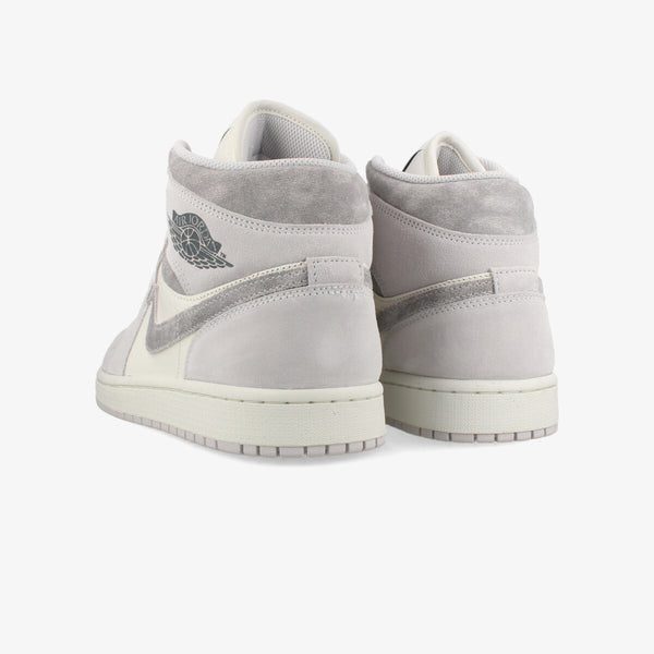 NIKE AIR JORDAN 1 MID SE NEUTRAL GREY/SMOKE GREY/SAIL