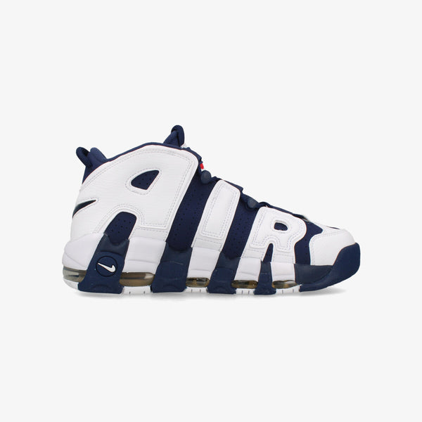 NIKE AIR MORE UPTEMPO '96 【OLYMPIC】 WHITE/MIDNIGHT NAVY-METALLIC GOLD