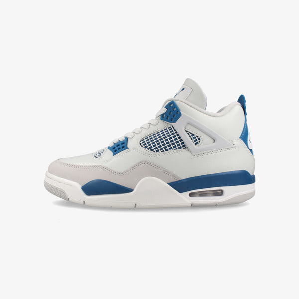 NIKE AIR JORDAN 4 RETRO 【MILITARY BLUE】 OFF WHITE/MILITARY BLUE/NEUTRAL GREY