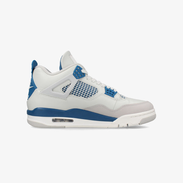 NIKE AIR JORDAN 4 RETRO 【MILITARY BLUE】 OFF WHITE/MILITARY BLUE/NEUTRAL GREY